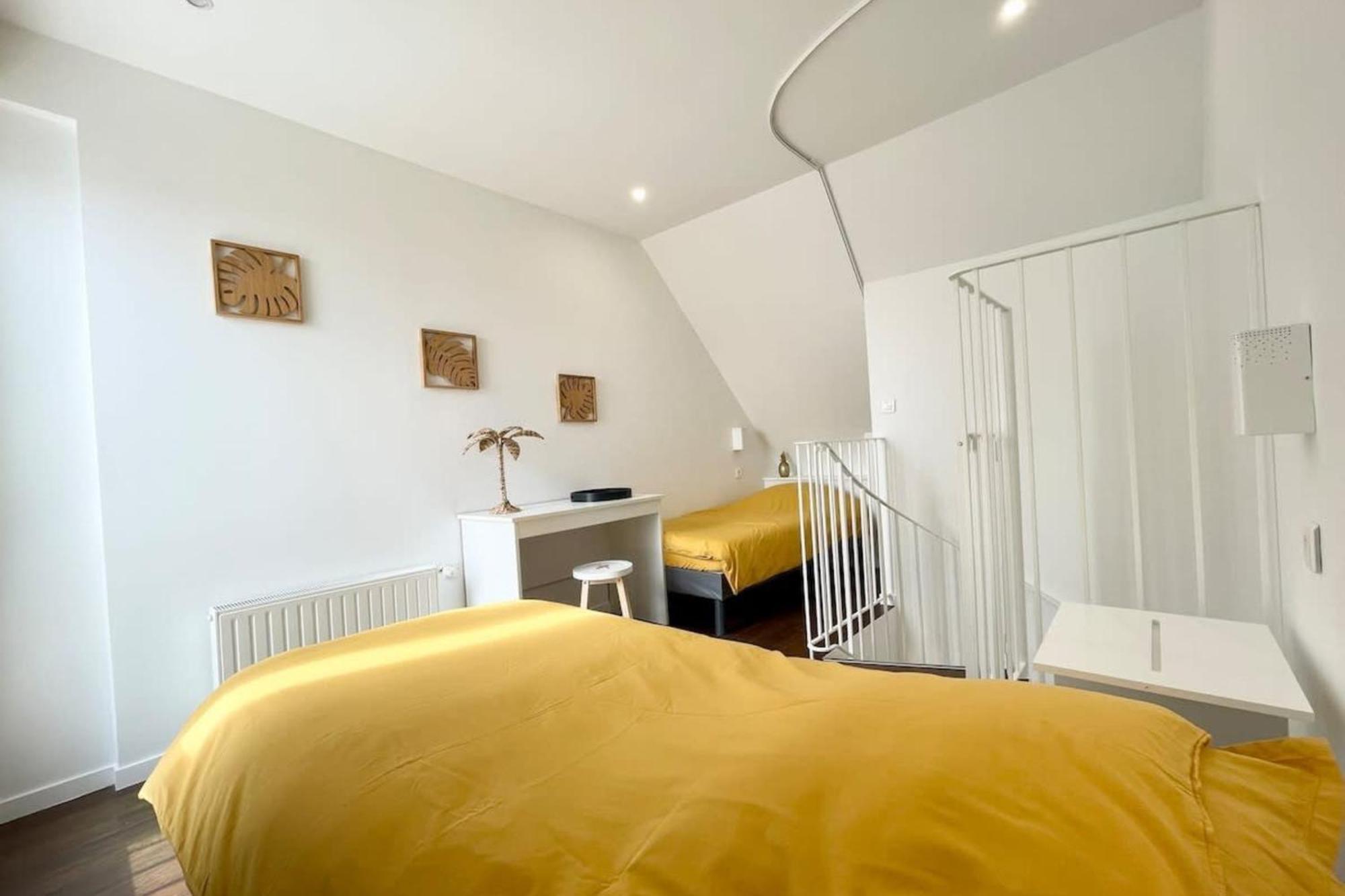 Maisonnette De Charme Refaite A Neuf Vue Mer Guidel Exteriör bild