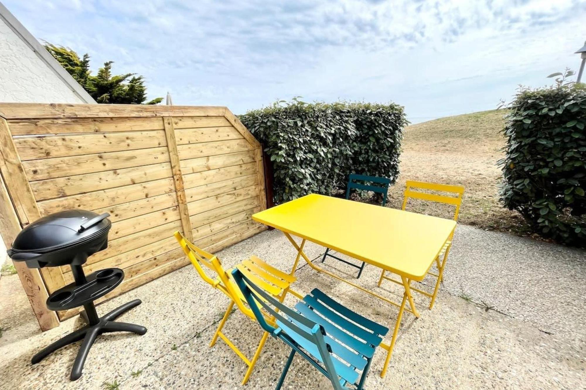 Maisonnette De Charme Refaite A Neuf Vue Mer Guidel Exteriör bild